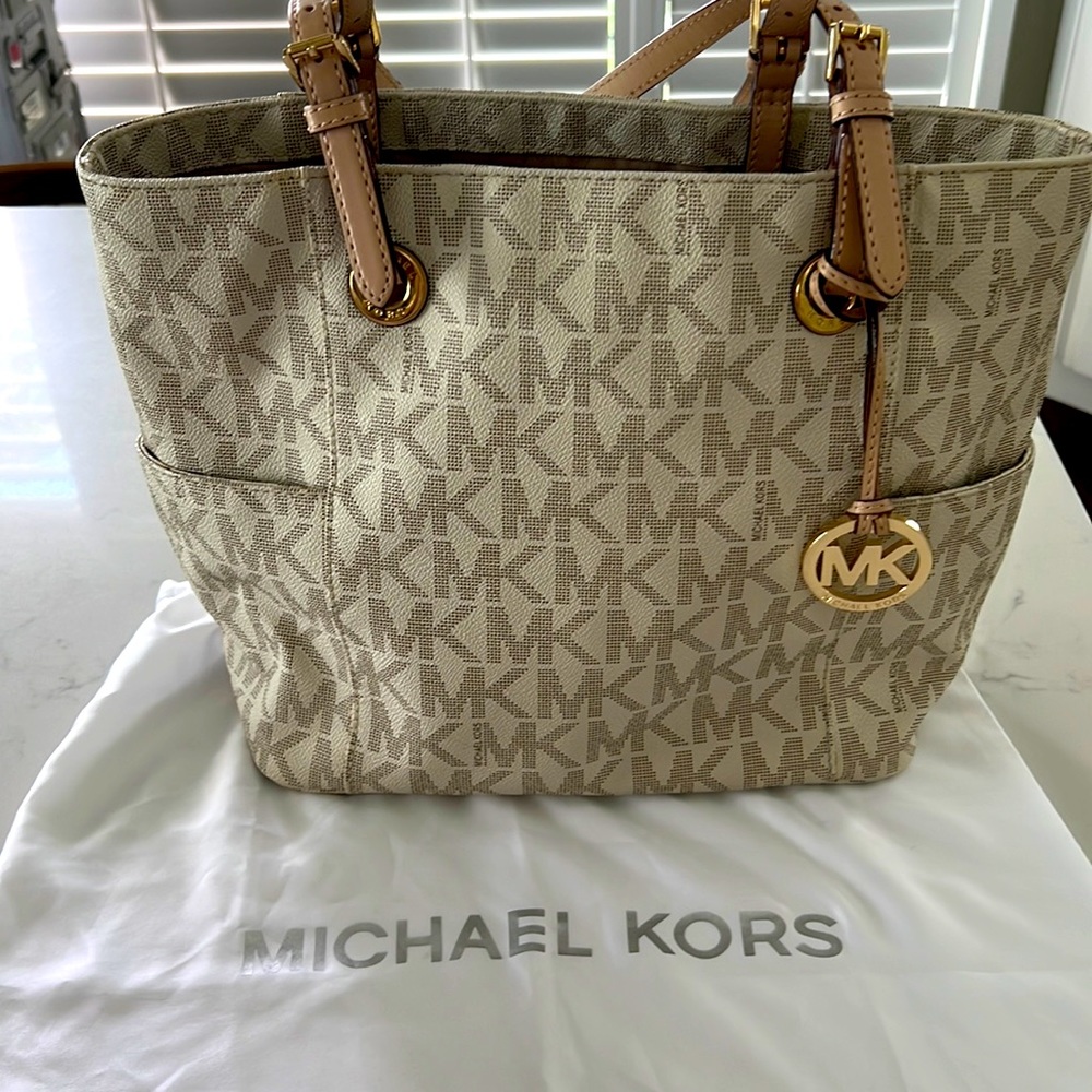 Michael Kors Large Logo Tote